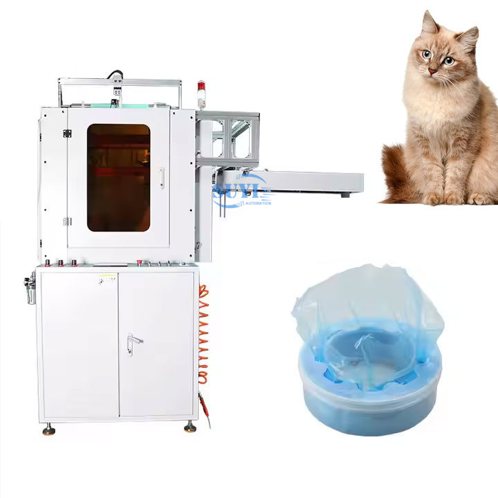 Automatic Bag Making Machine For Pet Cat Litter Refills & Waste Bags